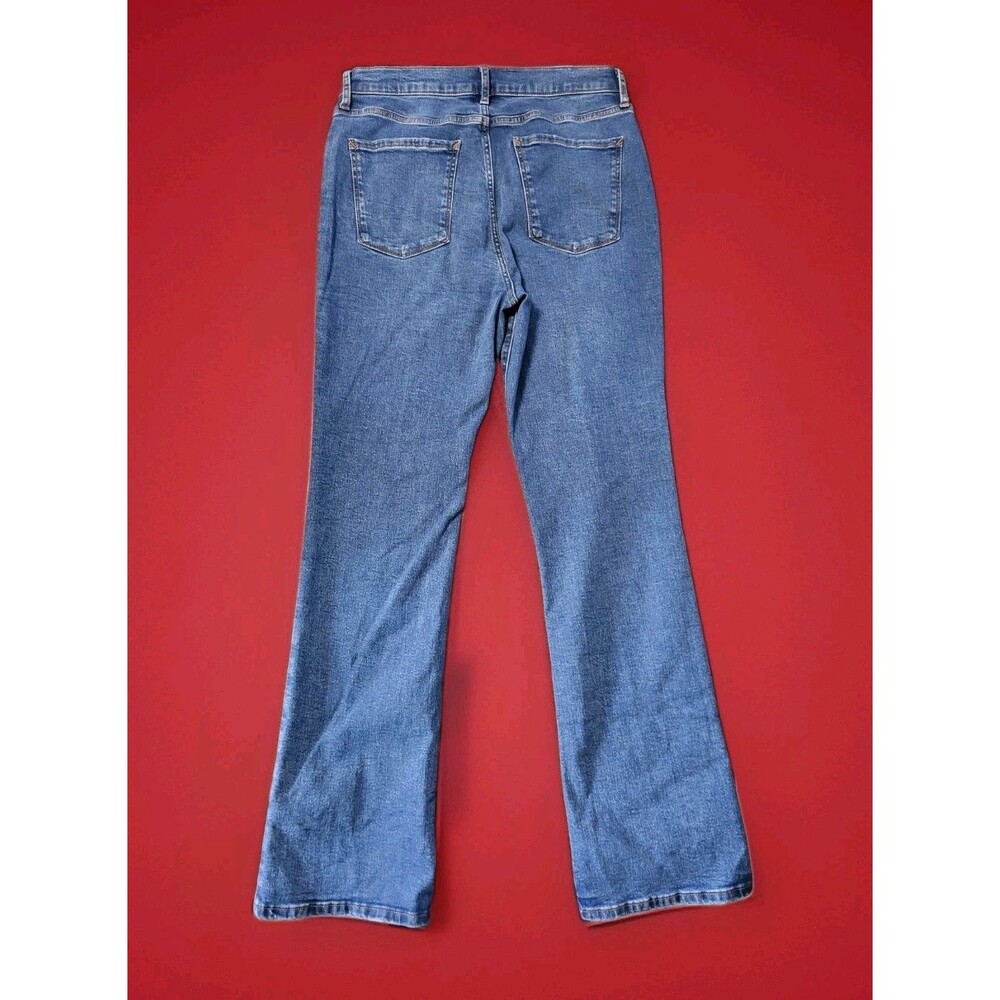 a.n.a JCPenney High Rise Vintage Bootcut Jeans Size 12 3B32D3 Stretch 32x32 - Picture 2 of 6